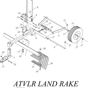 Parts - ATVLR Land Rake
