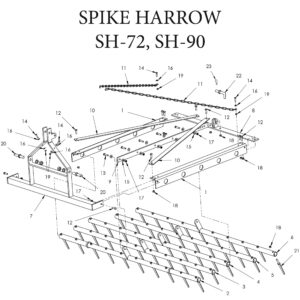 Parts - Spike Harrow